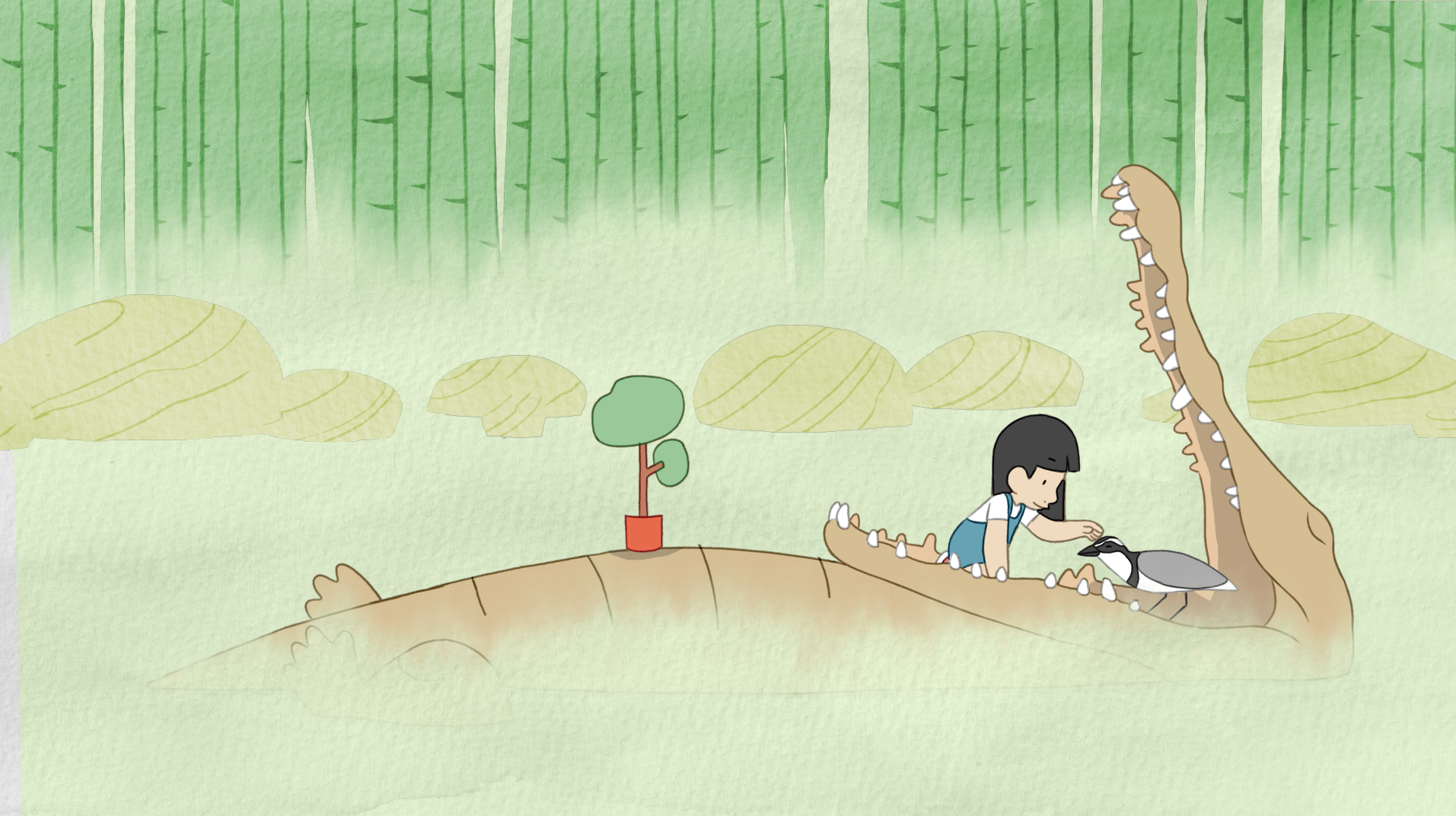 TwinTrees Animation Piano Sano